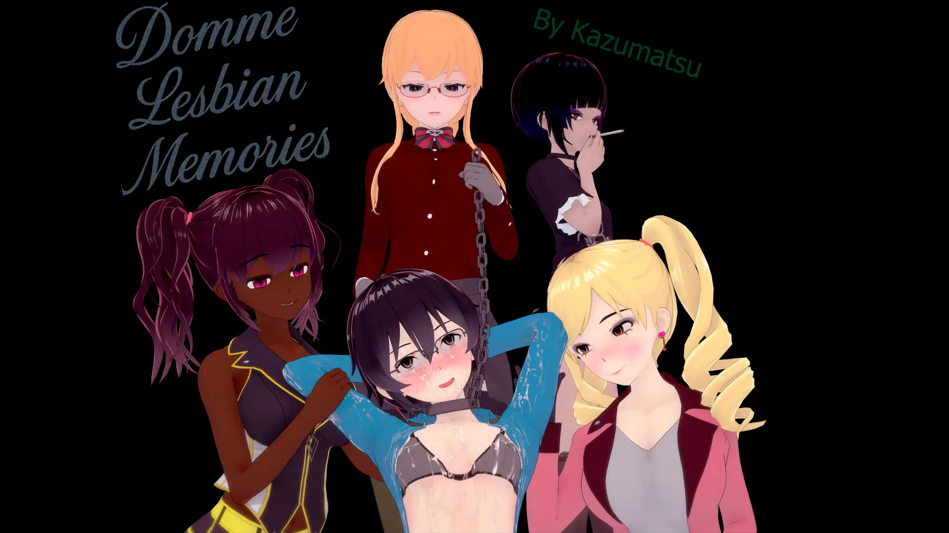 Domme Lesbian Memories cover 0.2 – RPGM adult game by Kazumatsu free download