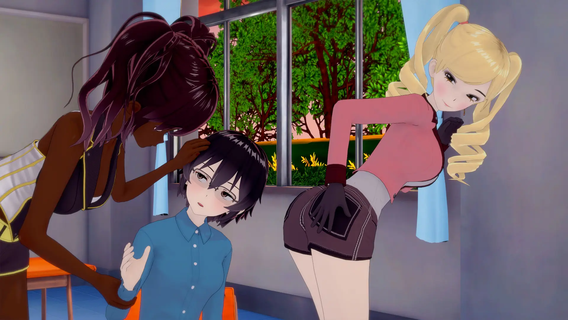 Domme Lesbian Memories gameplay screenshot 9 (RPGM adult game) by Kazumatsu – free download