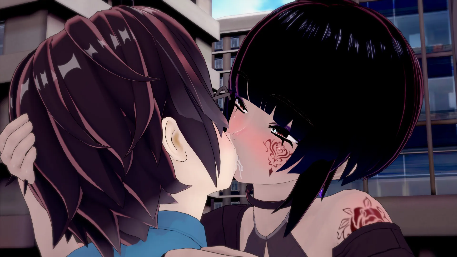 Domme Lesbian Memories gameplay screenshot 8 (RPGM adult game) by Kazumatsu – free download