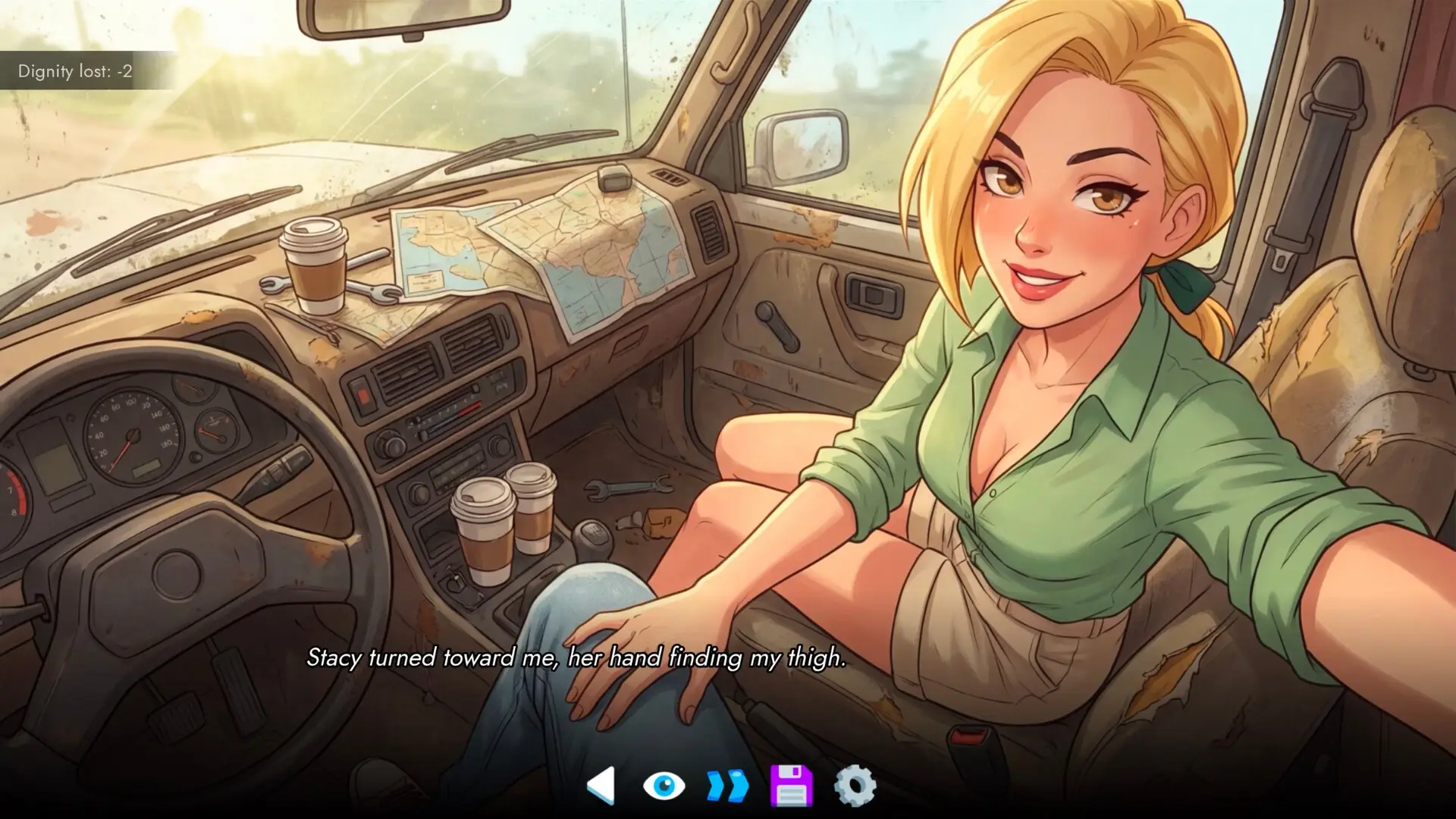 CuckTales 2: Road to Cuck gameplay screenshot 7 (Ren'Py adult game) by Late Night Studios – free download