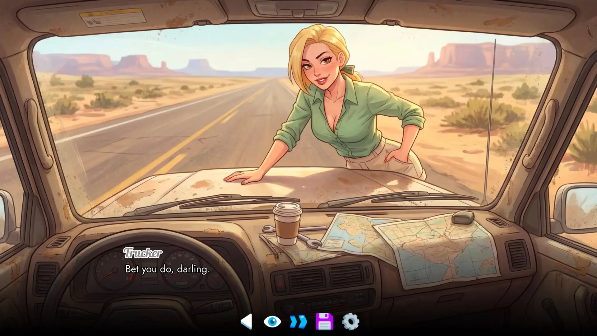 CuckTales 2: Road to Cuck gameplay screenshot 8 (Ren'Py adult game) by Late Night Studios – free download