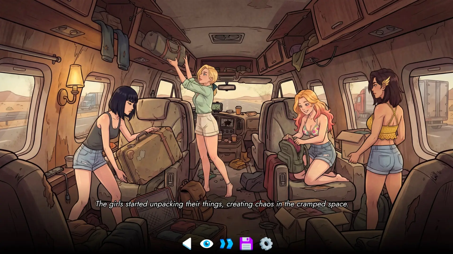 CuckTales 2: Road to Cuck gameplay screenshot 9 (Ren'Py adult game) by Late Night Studios – free download