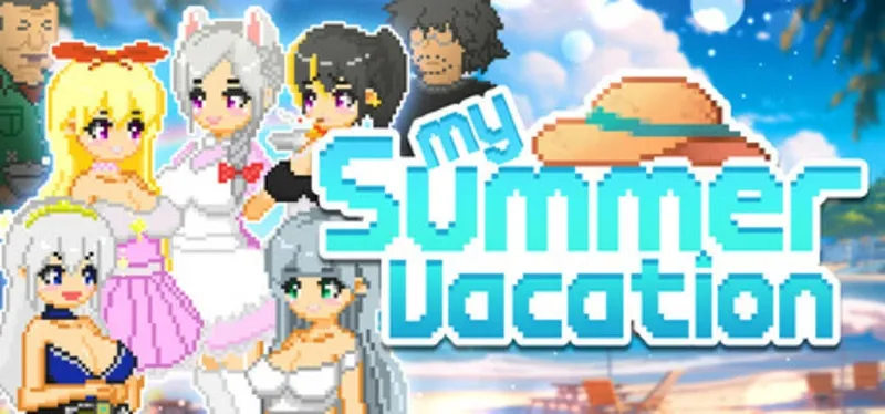 My Summer Vacation cover Steam – RPGM adult game by Yamato Soft free download