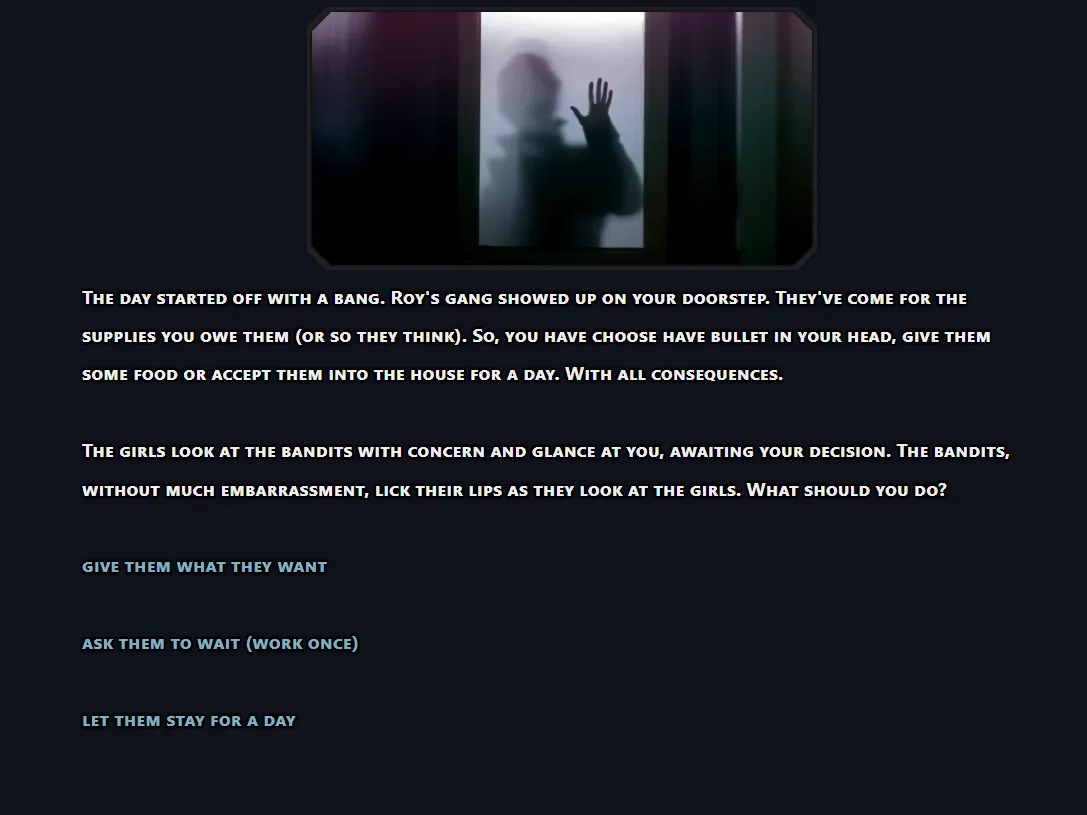 Damned City 2 gameplay screenshot 2 (HTML adult game) by s93 – free download