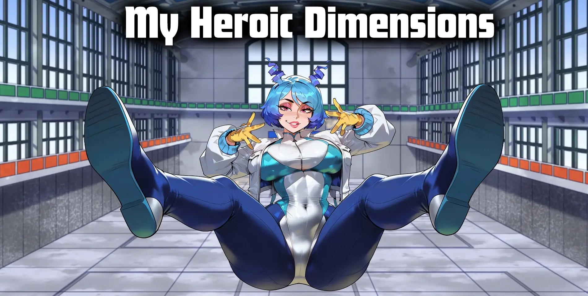 My Heroic Dimensions cover 0.2.5J – Ren'Py adult game by Galaxionite free download