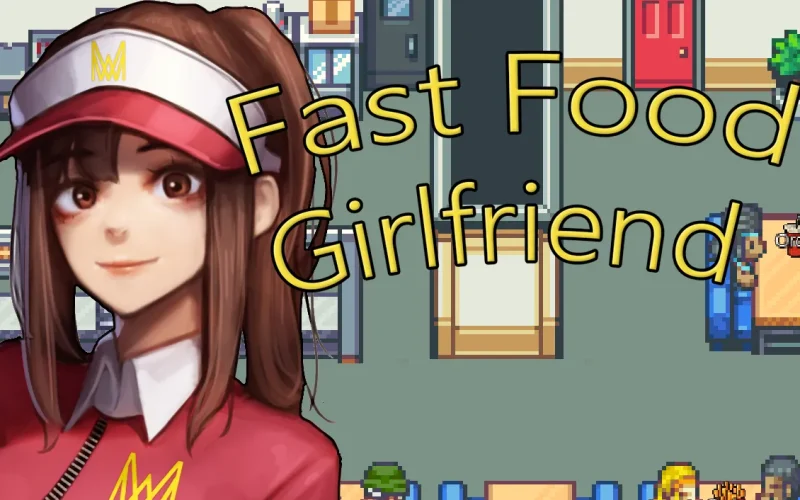 Fastfood Girlfriend cover Final – RPGM adult game by Noxurtica free download