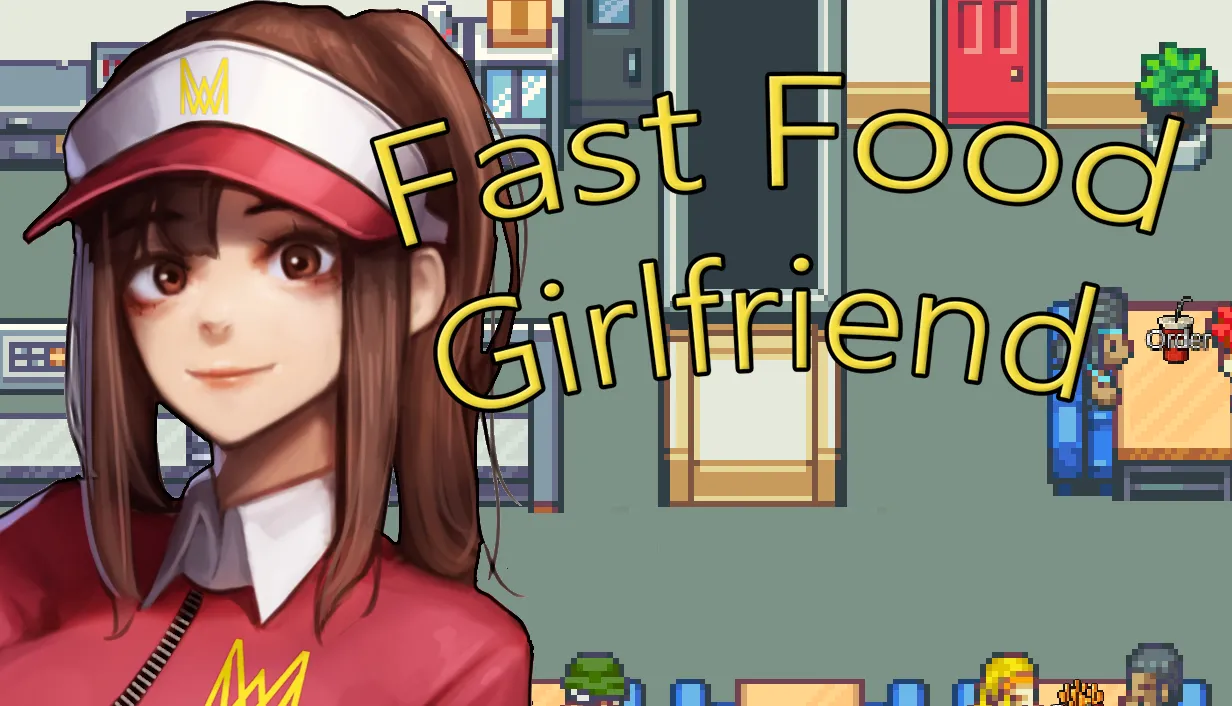 Fastfood Girlfriend cover Final – RPGM adult game by Noxurtica free download