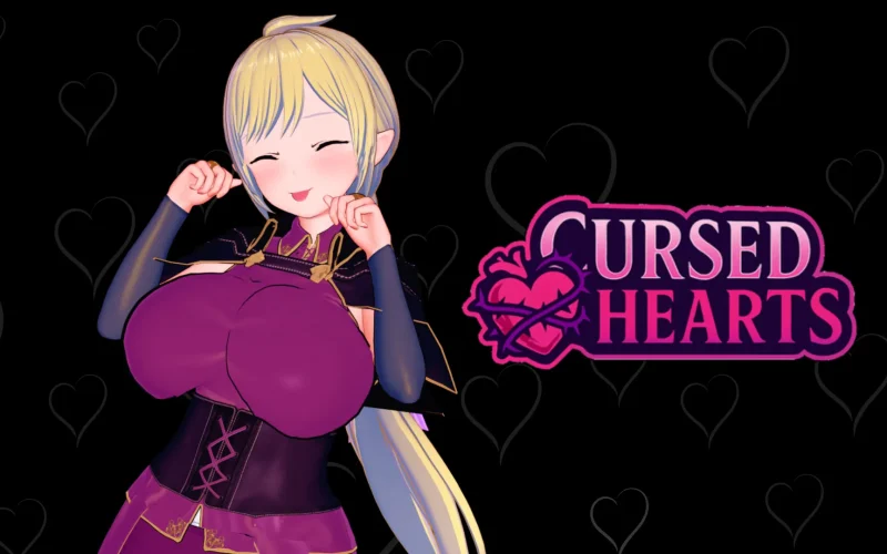 Cursed Hearts cover 1.1 Free – Ren'Py adult game by My Big Little Brother free download