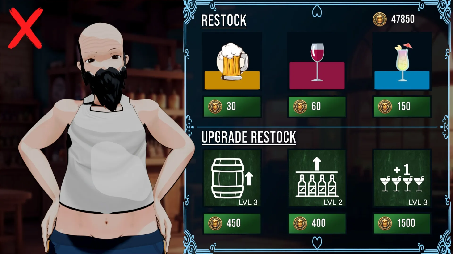 Nightlife gameplay screenshot 7 (Unity adult game) by Kitsune's Secrets – free download