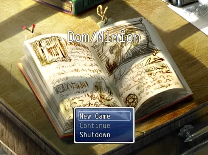 DomMinion cover 3.0 – RPGM adult game by sirius5 free download