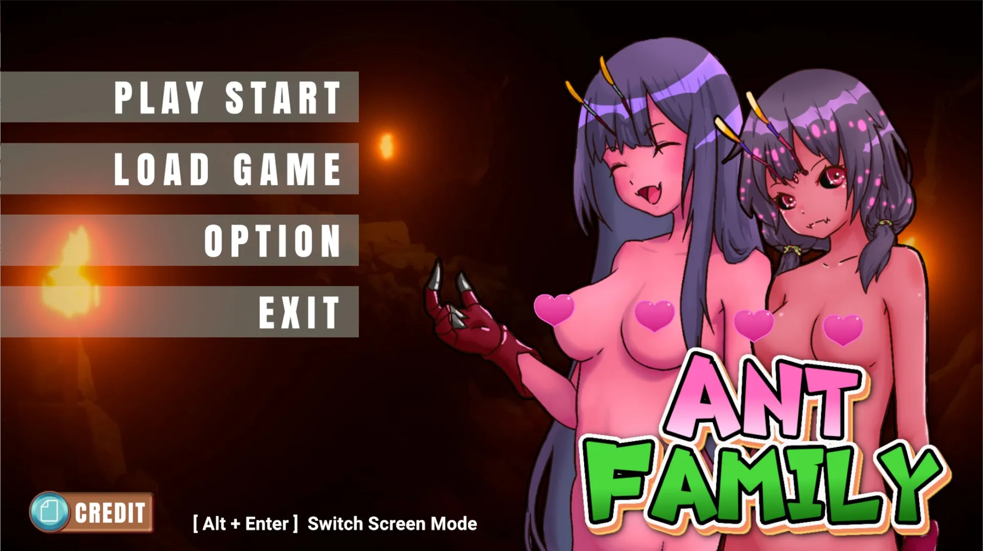 ANT FAMILY gameplay screenshot 1 (Unity adult game) by HaLOVETa – free download