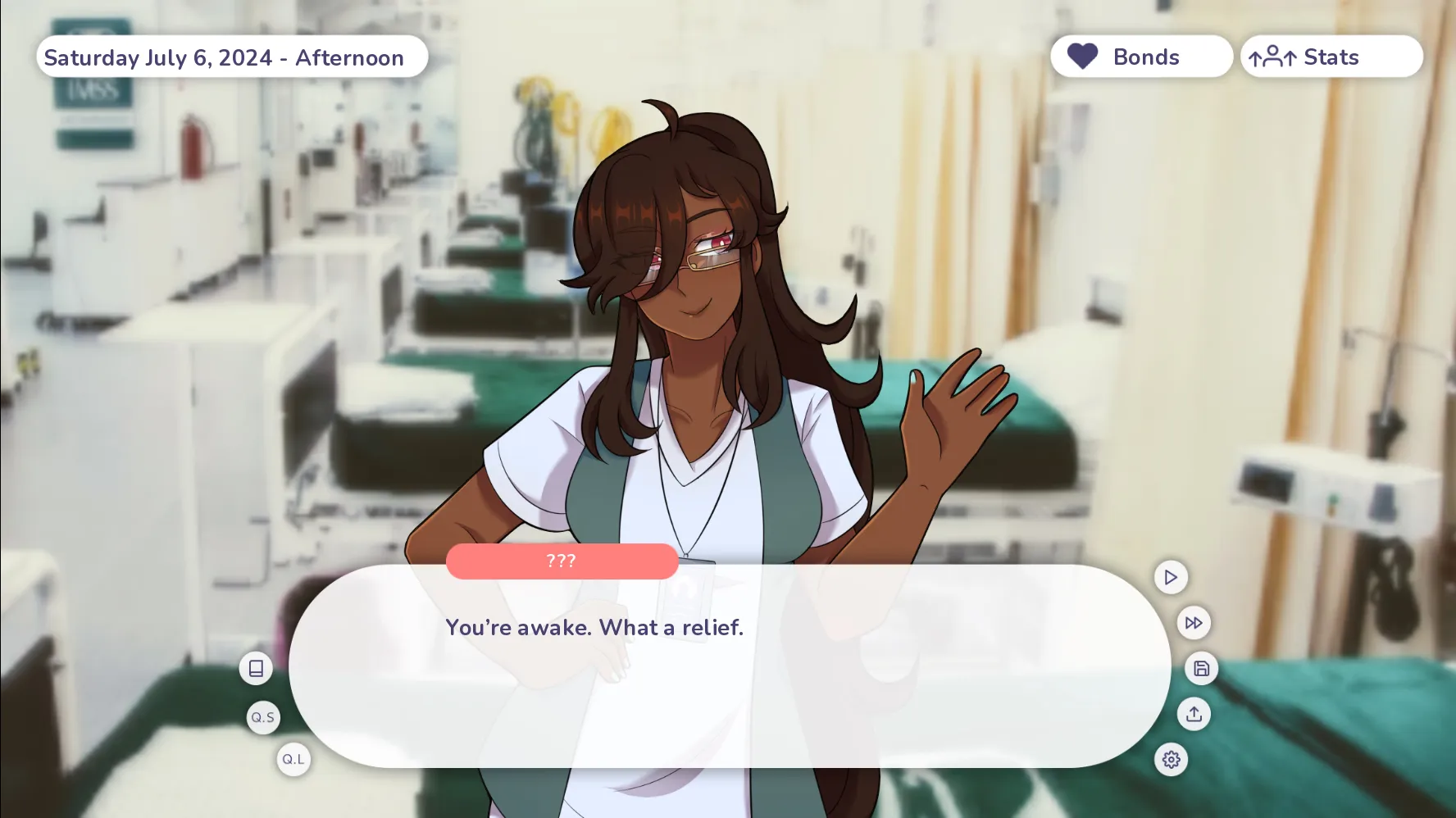 Blooming Desires gameplay screenshot 1 (Ren'Py adult game) by GranChambeador – free download