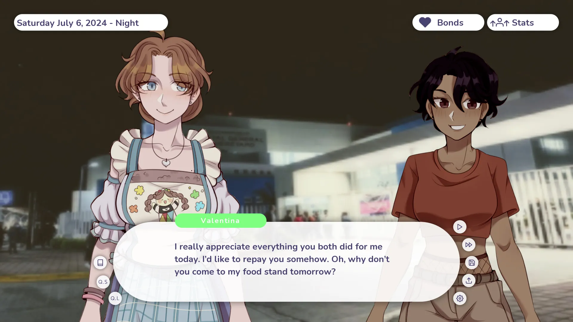 Blooming Desires gameplay screenshot 3 (Ren'Py adult game) by GranChambeador – free download
