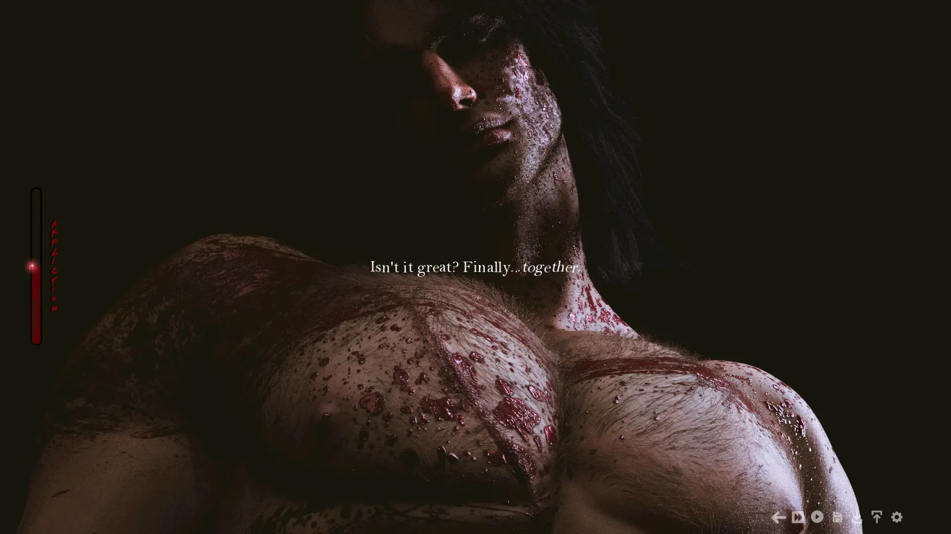 Your Affliction, Lester Diaz gameplay screenshot 1 (Ren'Py adult game) by P1NK-ANG3L – free download