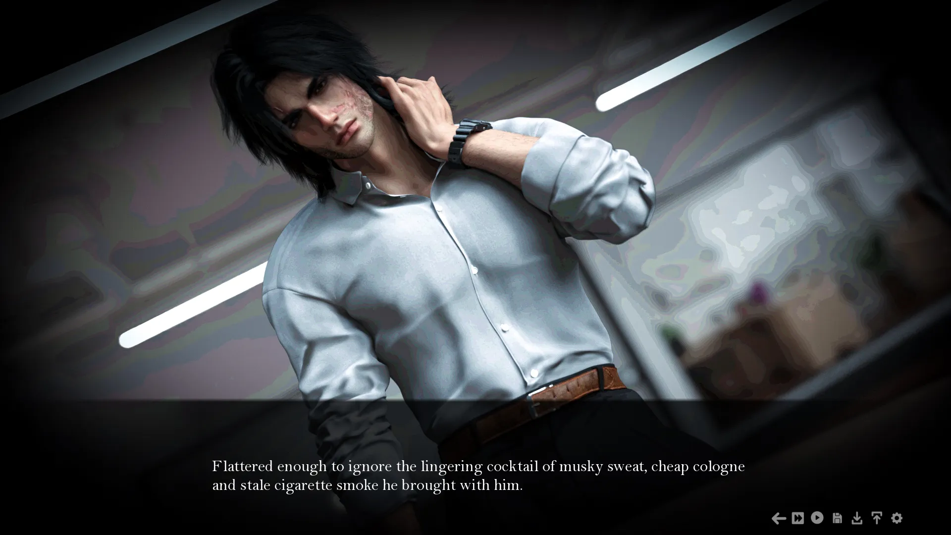 Your Affliction, Lester Diaz gameplay screenshot 9 (Ren'Py adult game) by P1NK-ANG3L – free download