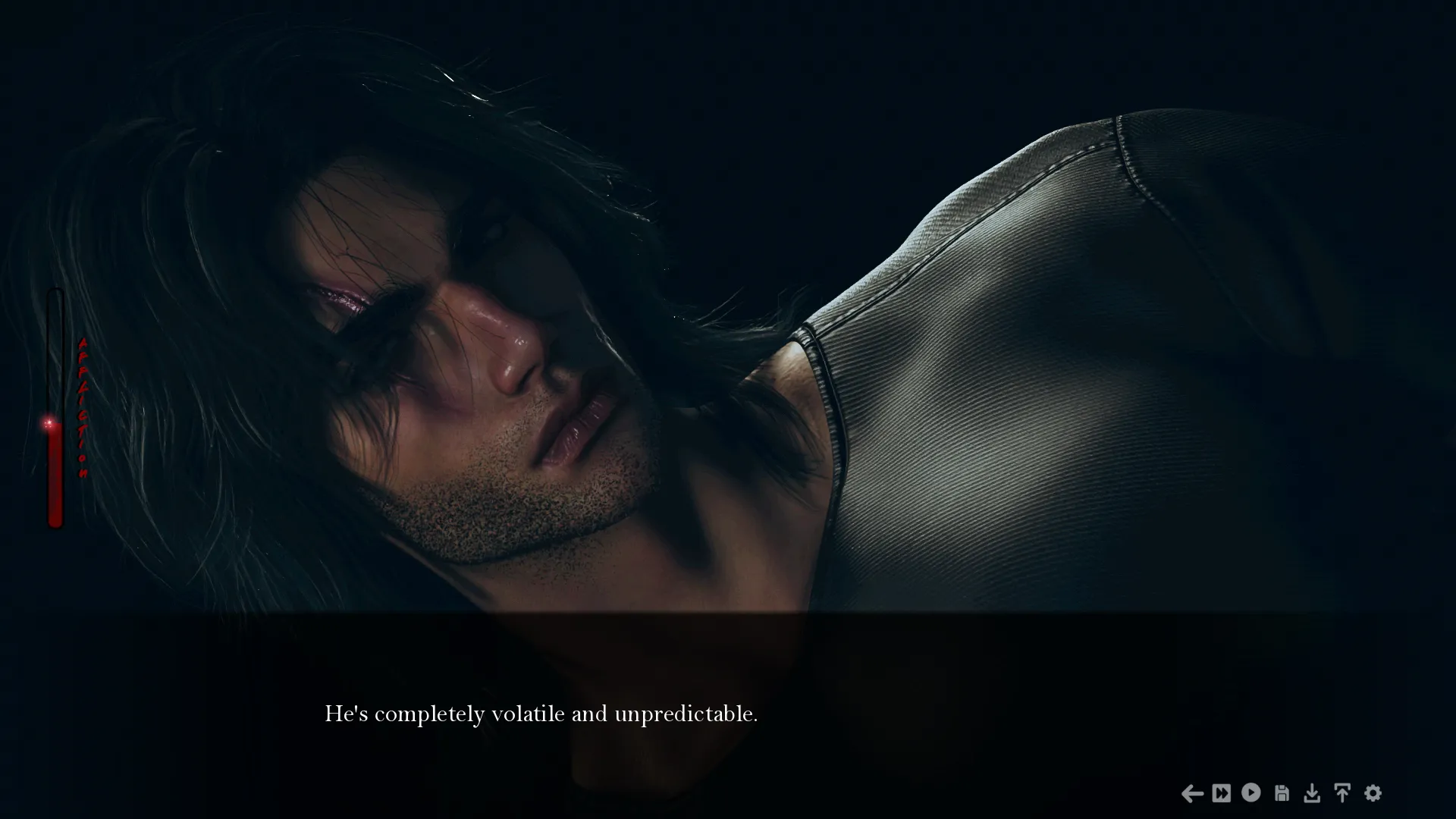 Your Affliction, Lester Diaz gameplay screenshot 15 (Ren'Py adult game) by P1NK-ANG3L – free download