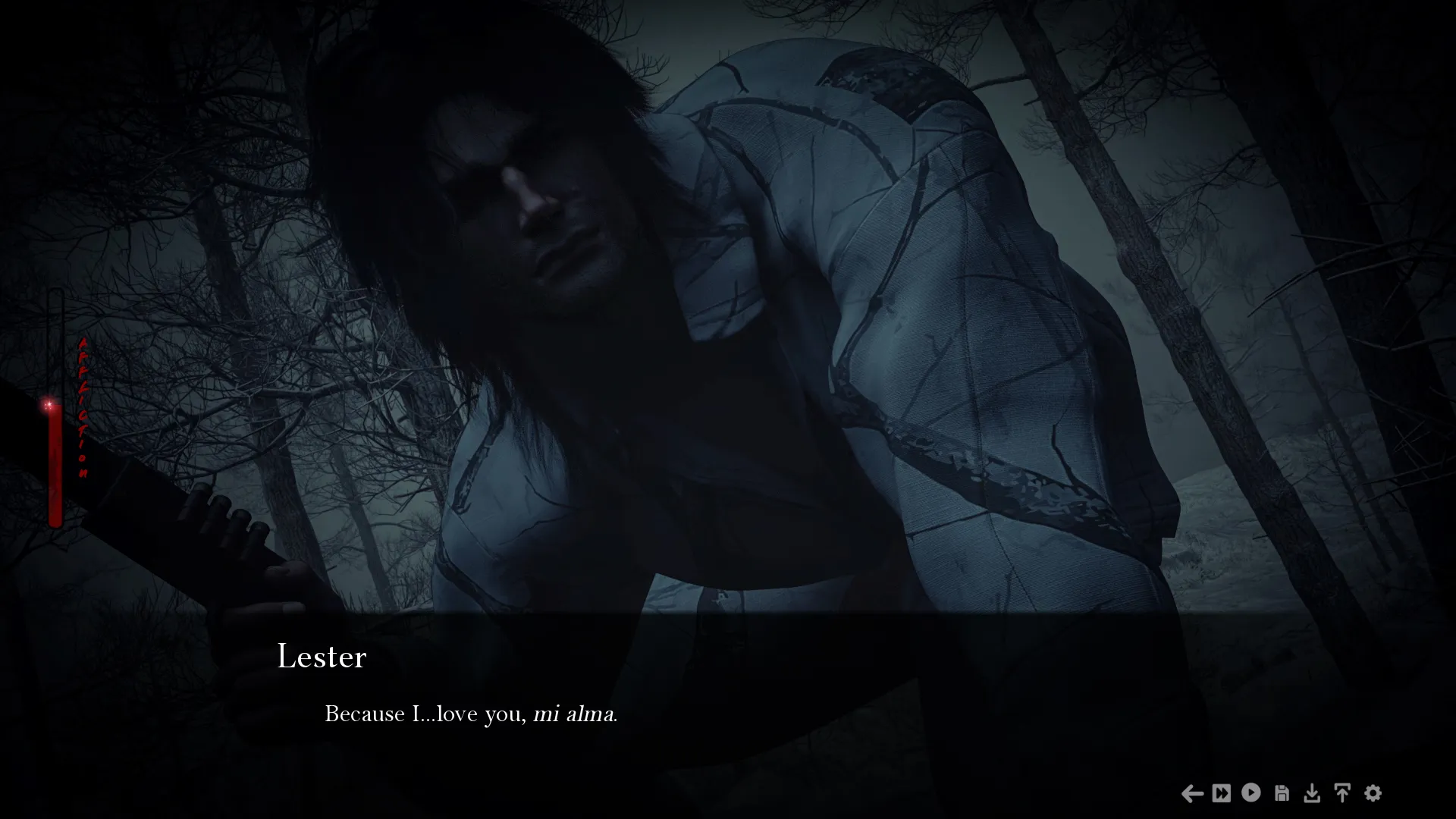 Your Affliction, Lester Diaz gameplay screenshot 16 (Ren'Py adult game) by P1NK-ANG3L – free download
