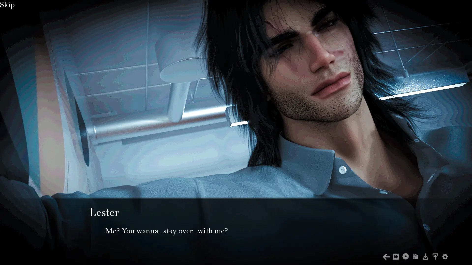 Your Affliction, Lester Diaz gameplay screenshot 18 (Ren'Py adult game) by P1NK-ANG3L – free download