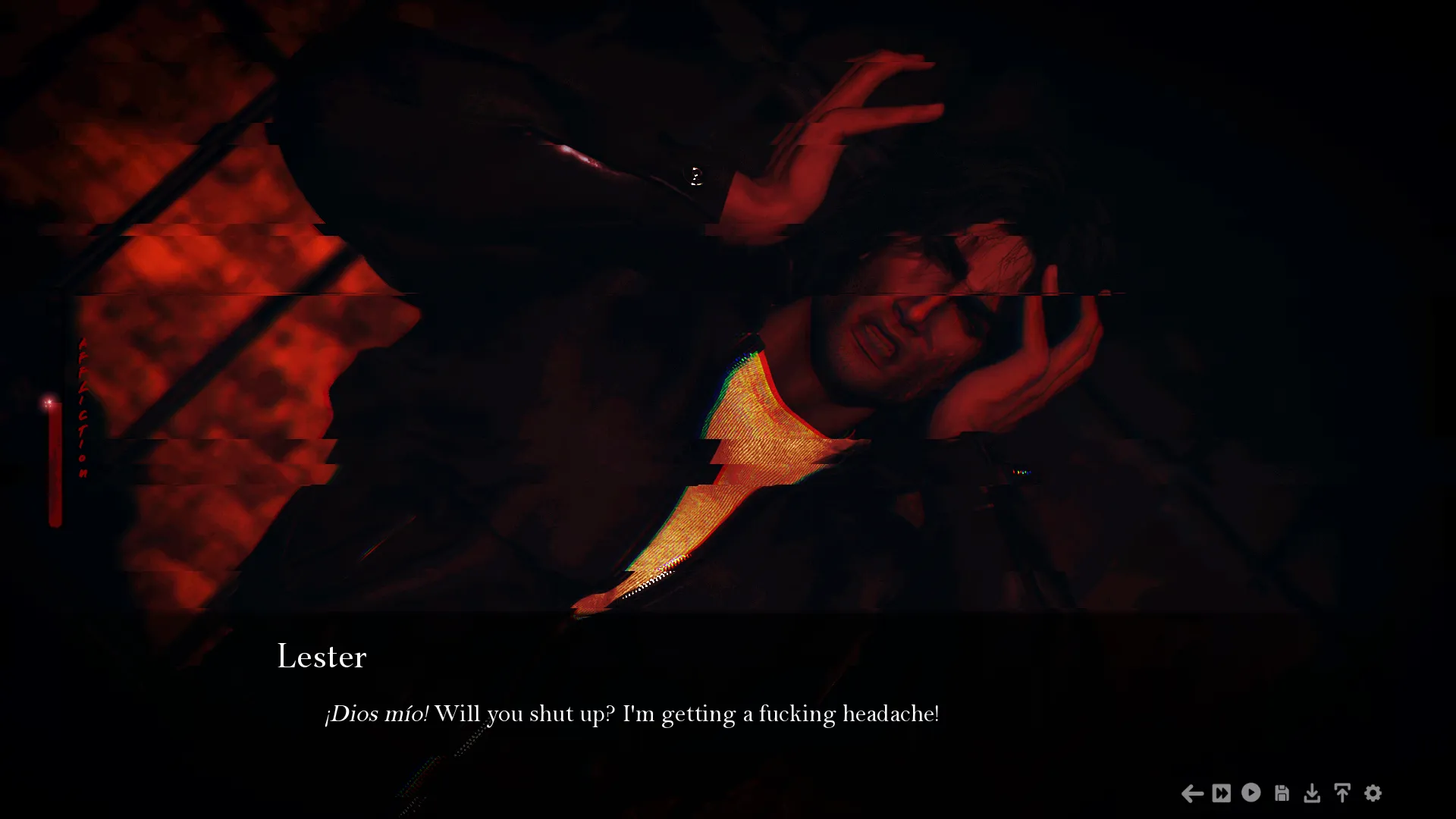 Your Affliction, Lester Diaz gameplay screenshot 14 (Ren'Py adult game) by P1NK-ANG3L – free download