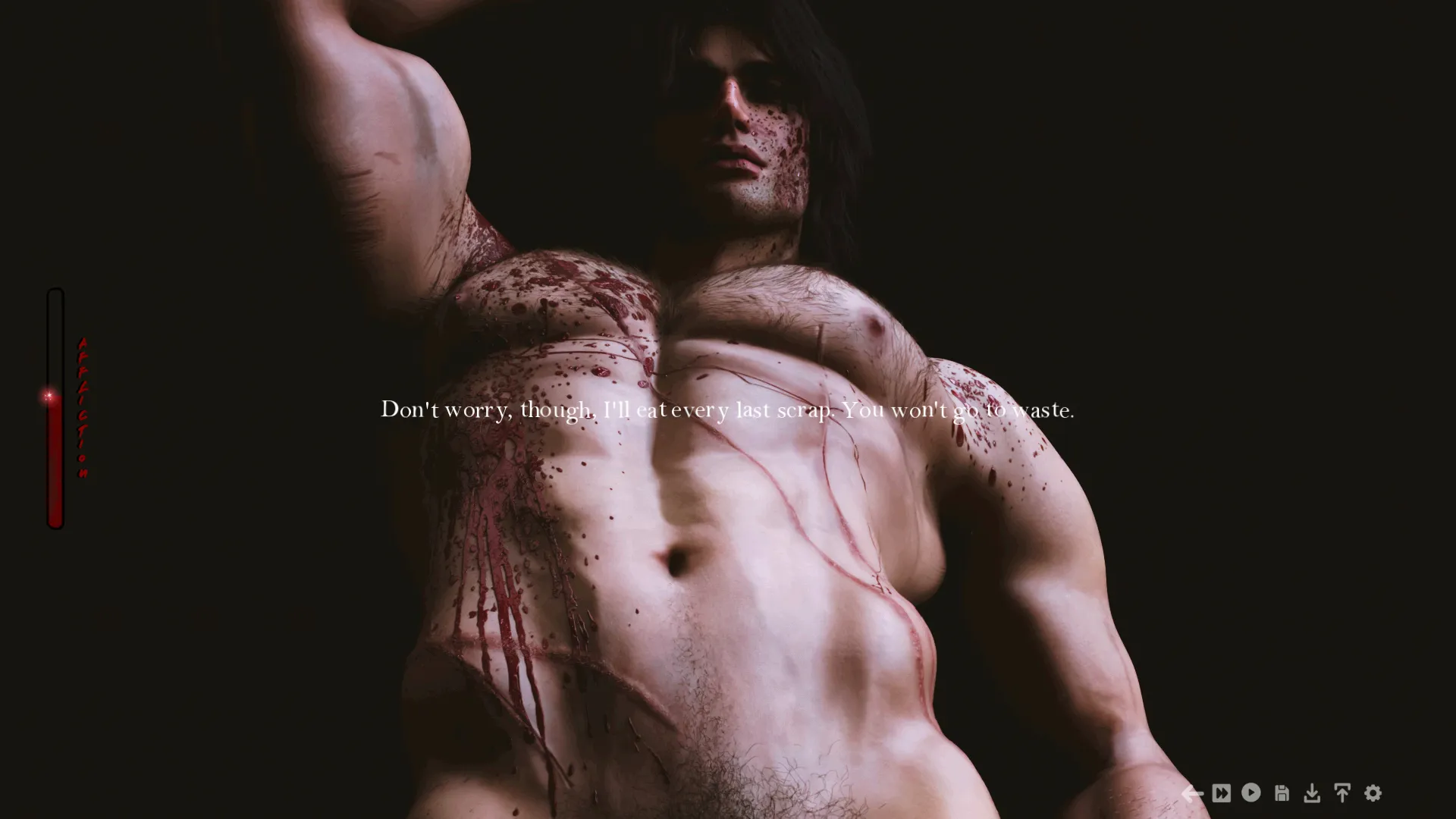 Your Affliction, Lester Diaz gameplay screenshot 7 (Ren'Py adult game) by P1NK-ANG3L – free download