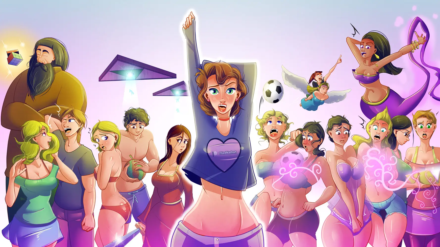 The Changing Prisoner’s Dilemma cover 0.5.1 Steam – Unity adult game by TGedNathan free download