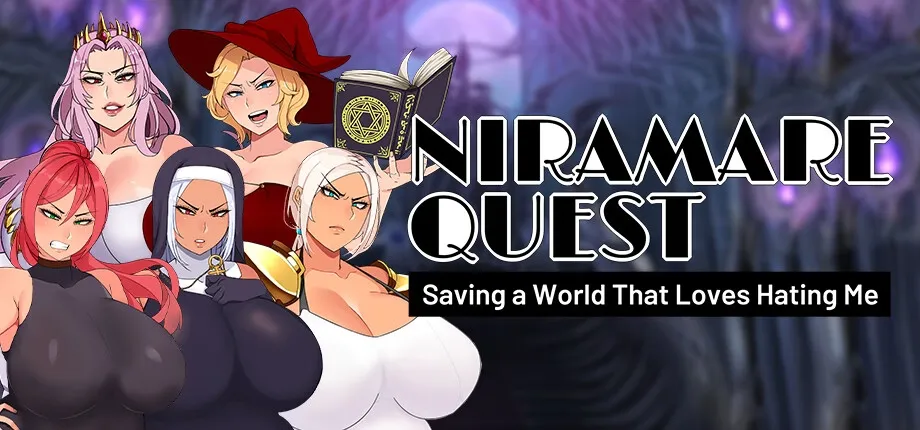 Niramare Quest: Saving a World That Loves Hating Me cover 1.01 – RPGM adult game by Sexecute free download