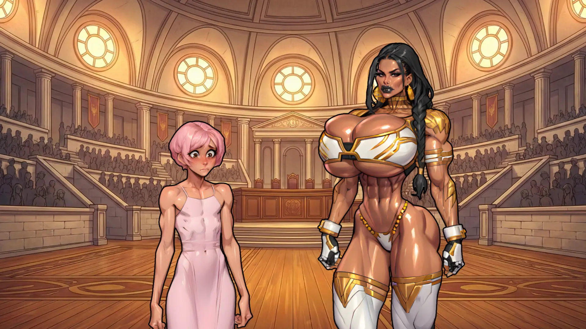 Island of Violets gameplay screenshot 9 (Ren'Py adult game) by OMNIVISION STUDIO – free download