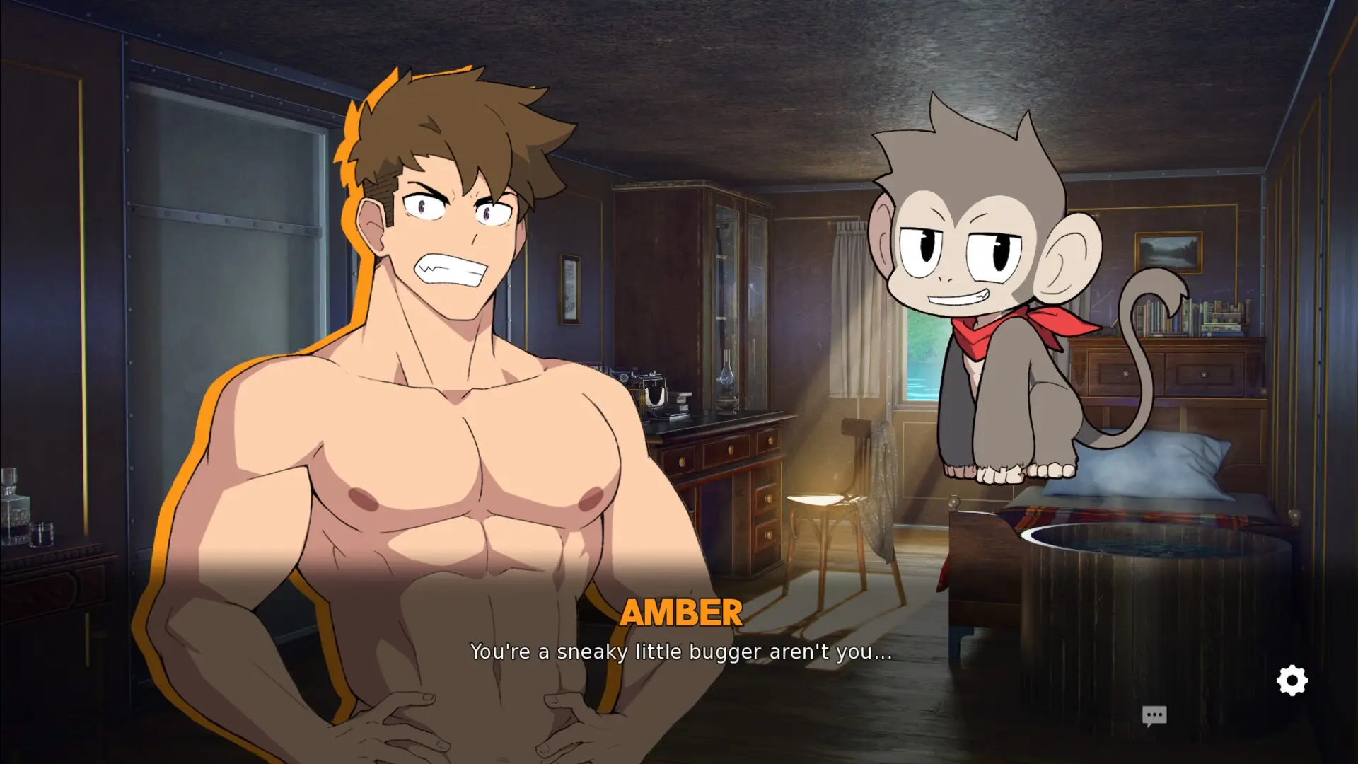 Amber’s Quest gameplay screenshot 4 (Ren'Py adult game) by Vincere Studio – free download