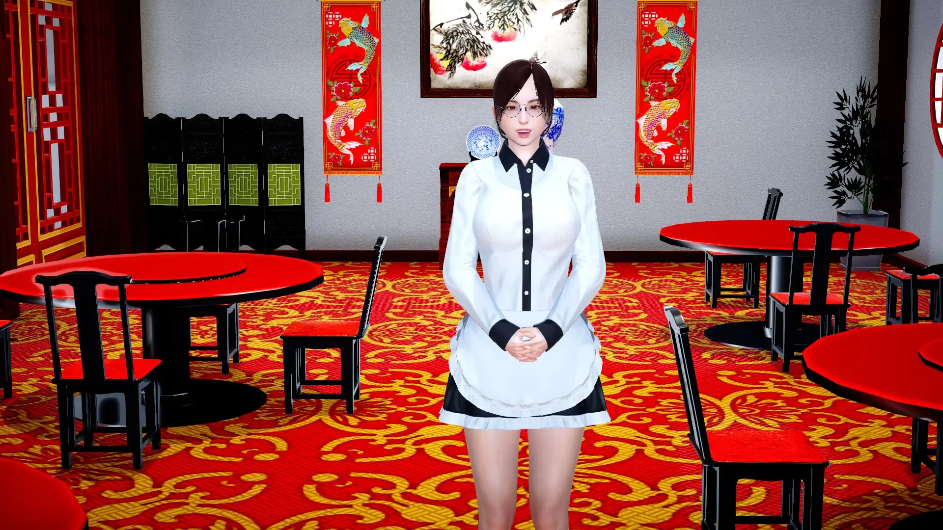 Harem Isekai gameplay screenshot 2 (Ren'Py adult game) by Heart Games – free download