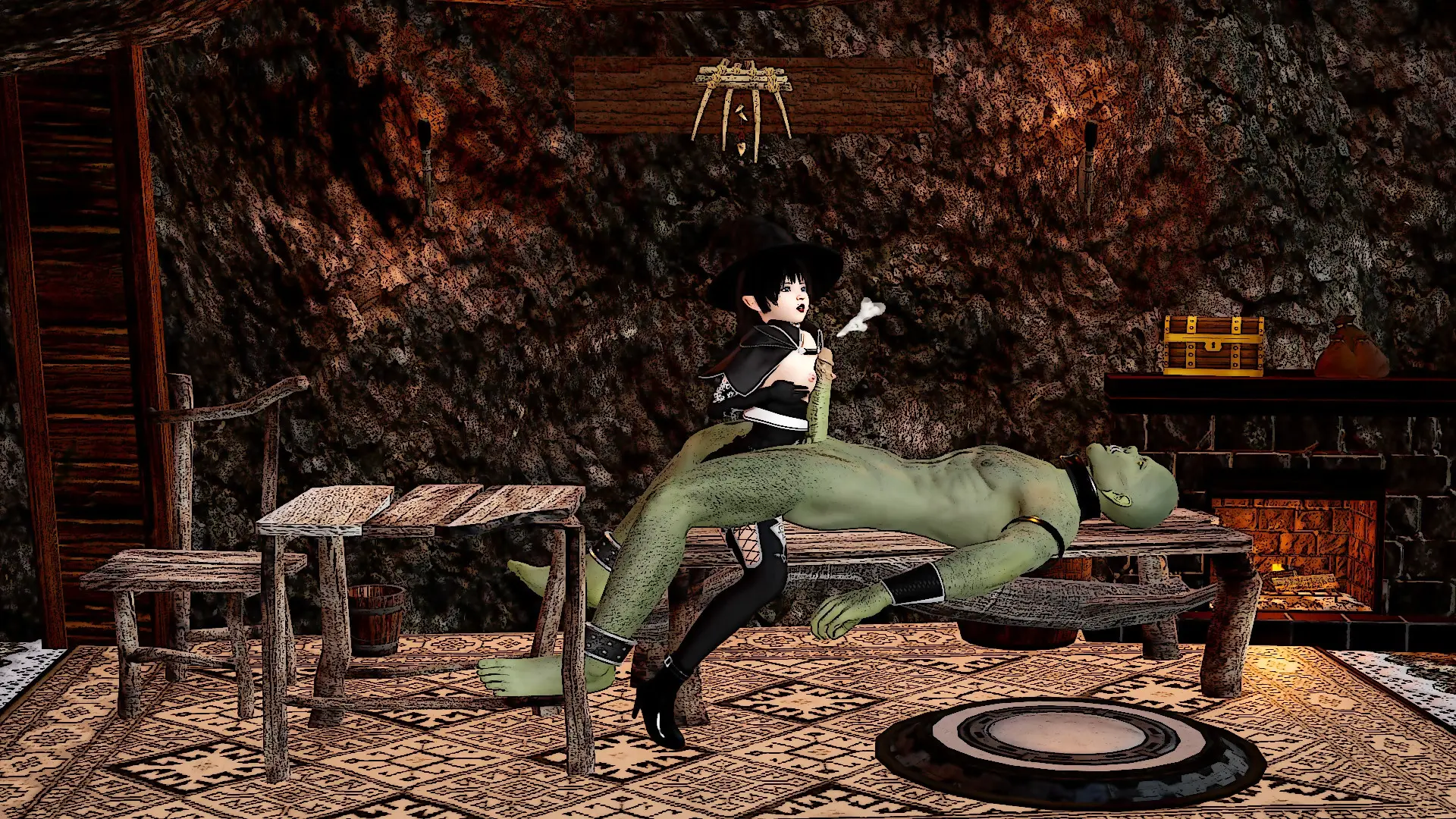 Somy Sex Witch gameplay screenshot 1 (Ren'Py adult game) by DAssman – free download