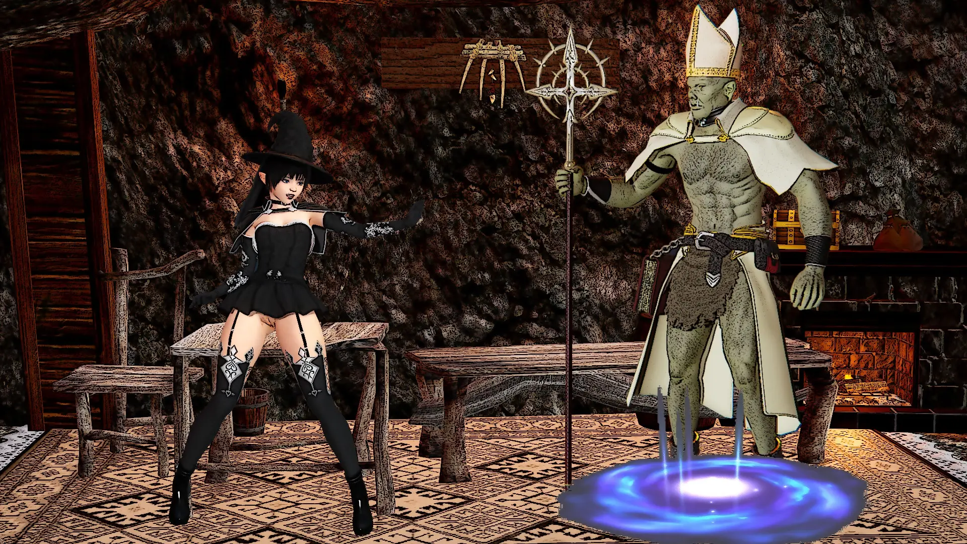 Somy Sex Witch gameplay screenshot 4 (Ren'Py adult game) by DAssman – free download