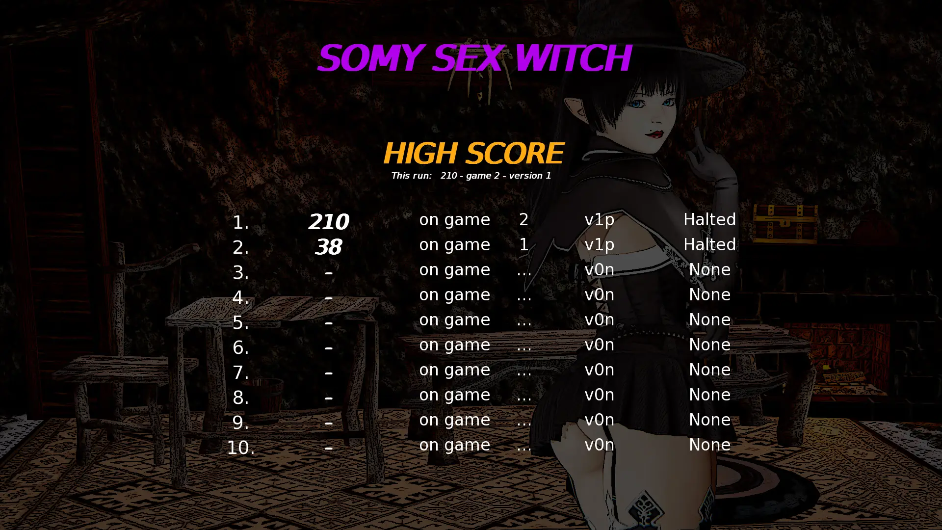 Somy Sex Witch gameplay screenshot 6 (Ren'Py adult game) by DAssman – free download