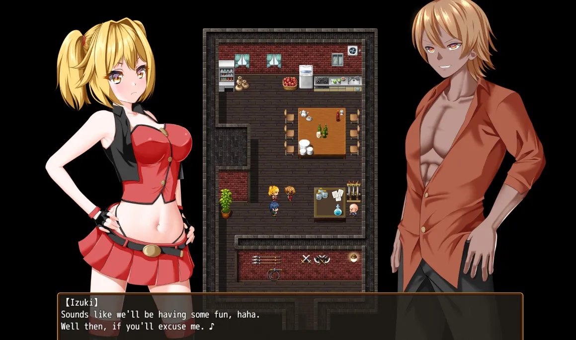 Succubus Defense Force gameplay screenshot 3 (RPGM adult game) by udoukoubou – free download