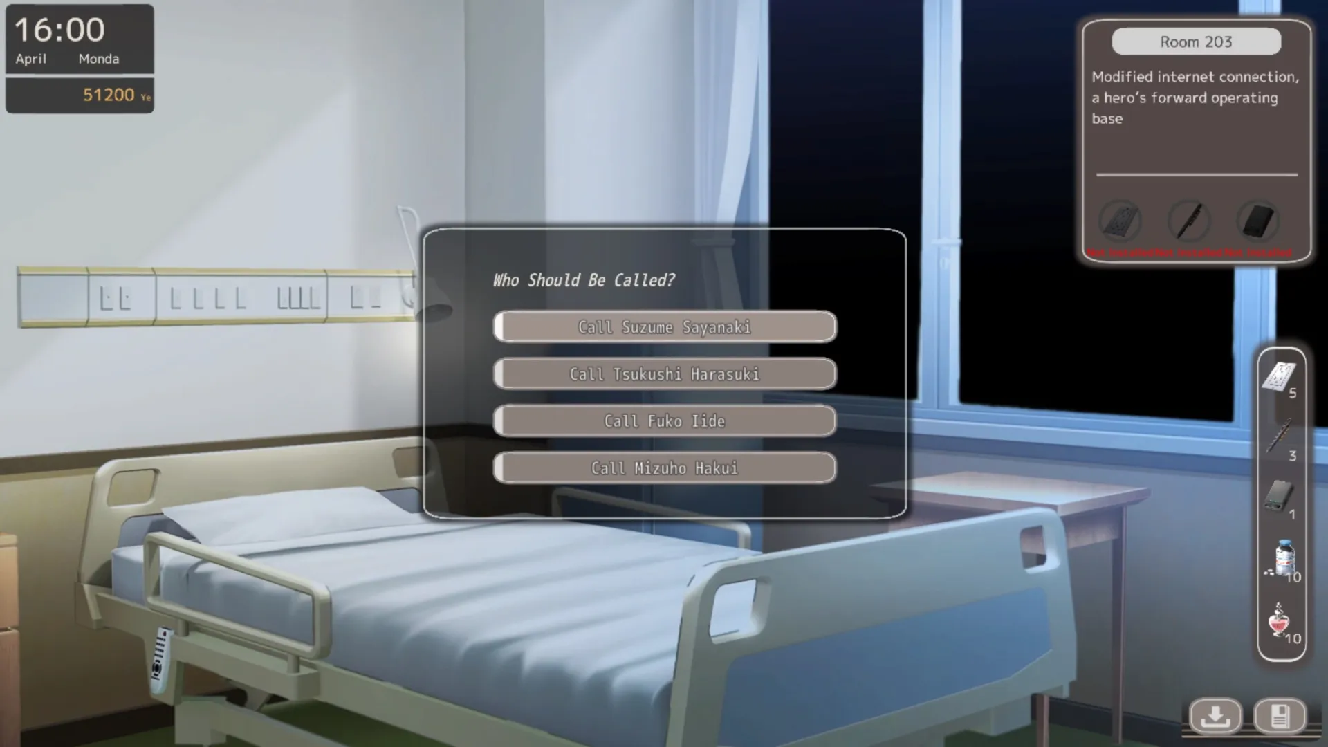 Nurse call security guard gameplay screenshot 1 (Unity adult game) by Beel ze bub – free download