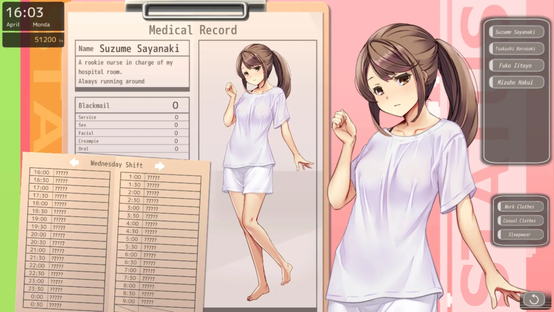 Nurse call security guard gameplay screenshot 5 (Unity adult game) by Beel ze bub – free download