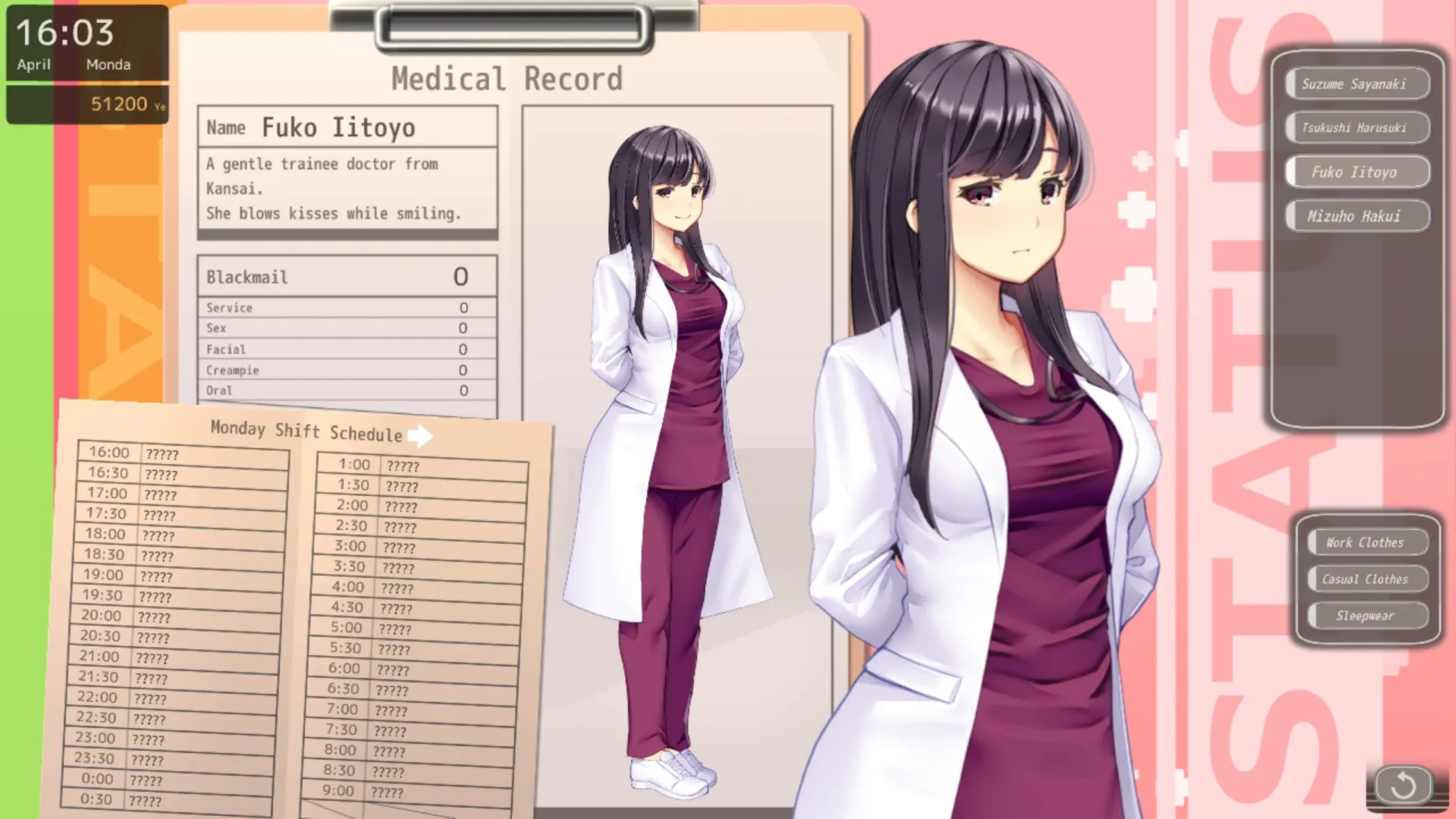 Nurse call security guard gameplay screenshot 6 (Unity adult game) by Beel ze bub – free download