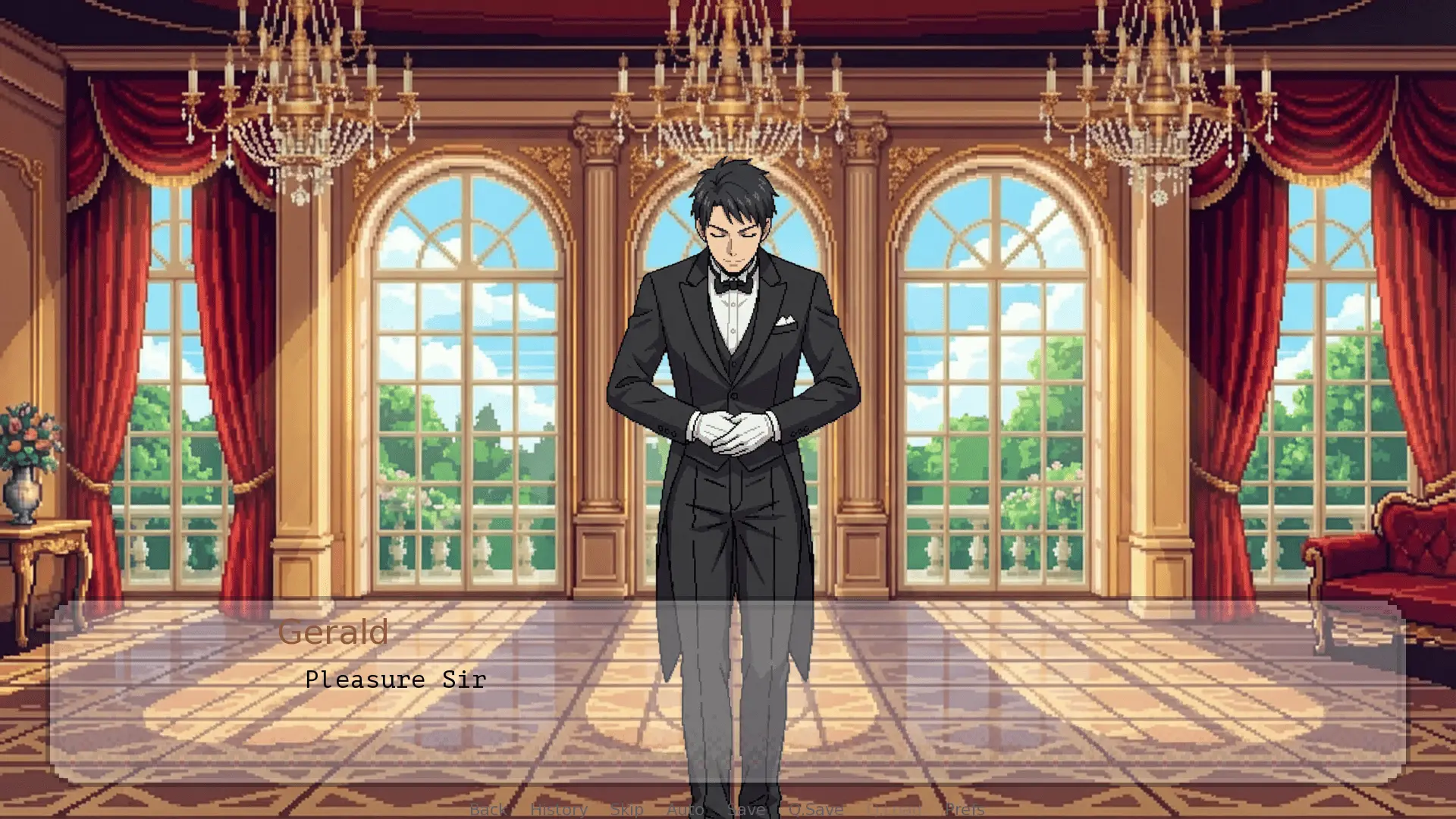 King’s Maid gameplay screenshot 3 (Ren'Py adult game) by ク Noteku か – free download