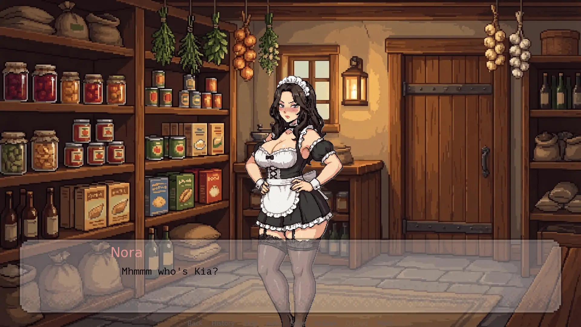 King’s Maid gameplay screenshot 6 (Ren'Py adult game) by ク Noteku か – free download