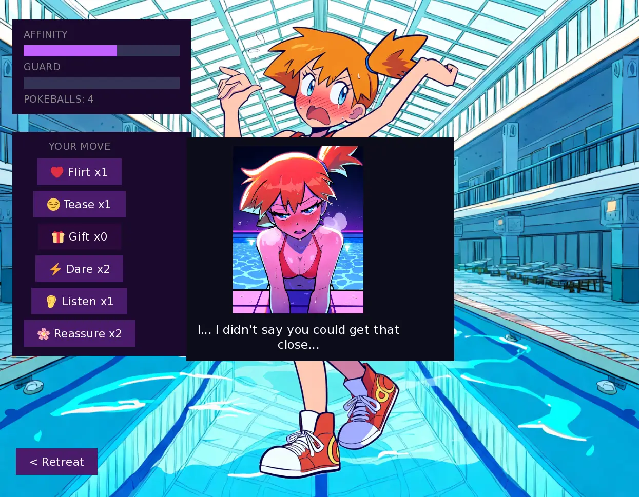 Catch Her! gameplay screenshot 3 (Ren'Py adult game) by grindxxx – free download