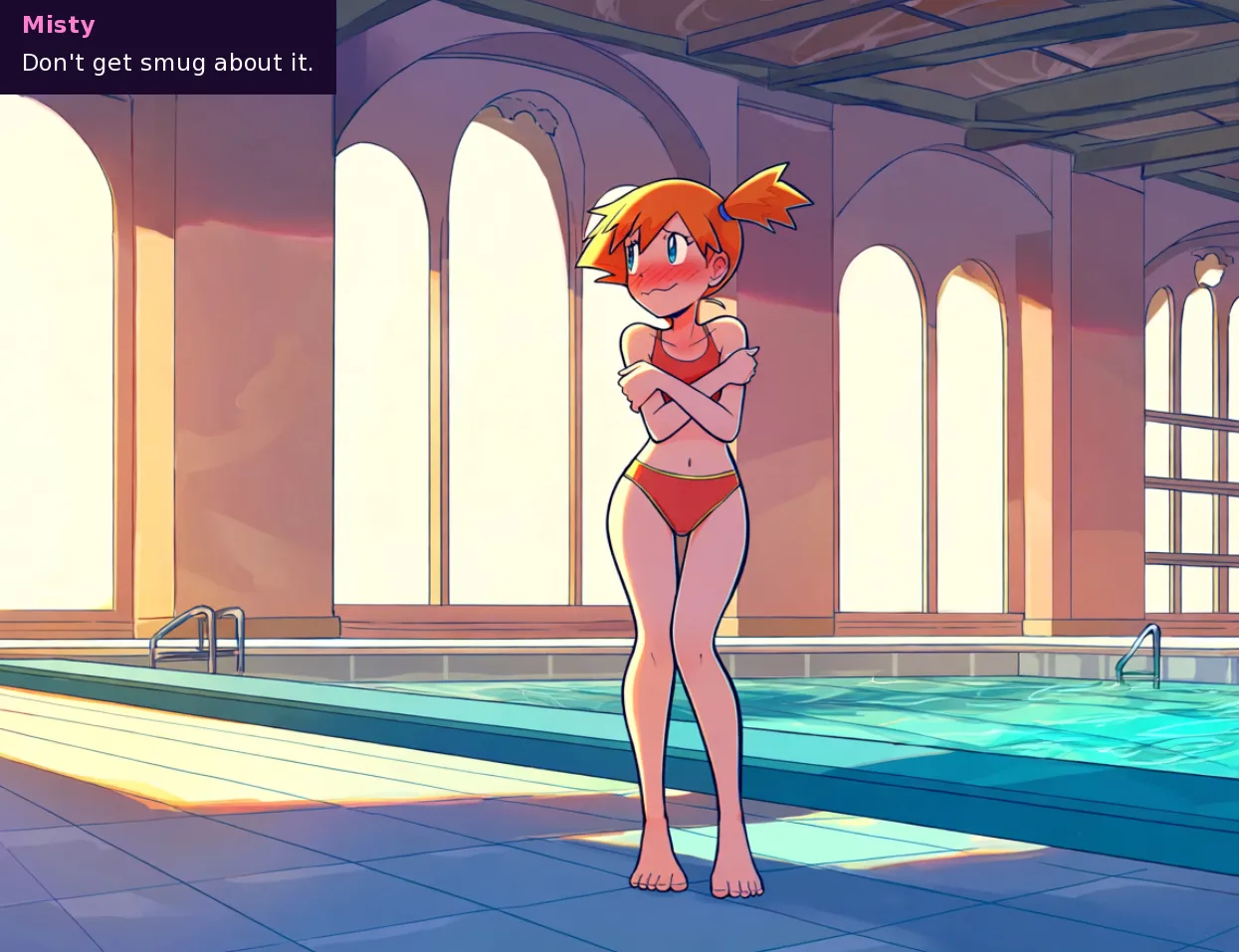 Catch Her! gameplay screenshot 1 (Ren'Py adult game) by grindxxx – free download