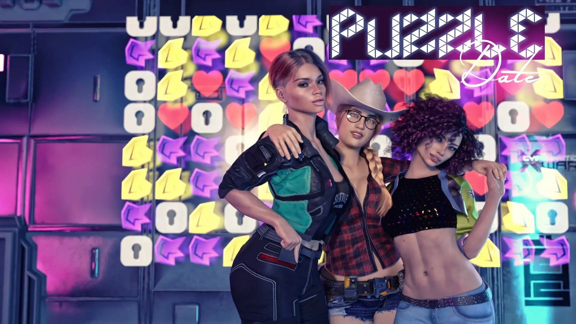 Puzzle Date cover Final – Ren'Py adult game by Tora Productions free download