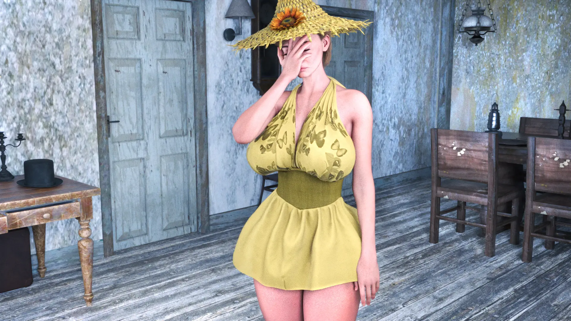 Country Heat gameplay screenshot 5 (Ren'Py adult game) by FarfStudio – free download