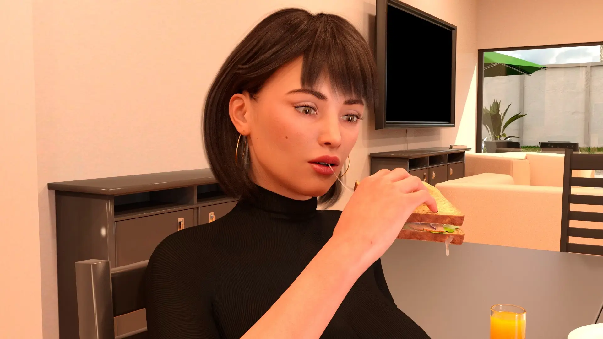 My Mother’s Favorite Friend gameplay screenshot 9 (Ren'Py adult game) by 2M2F – free download