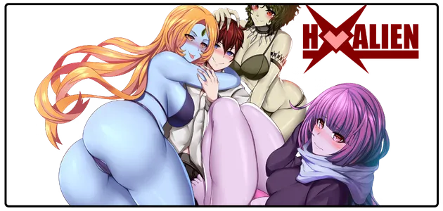 H x Alien cover Prototype – Ren'Py adult game by My Big Little Brother free download