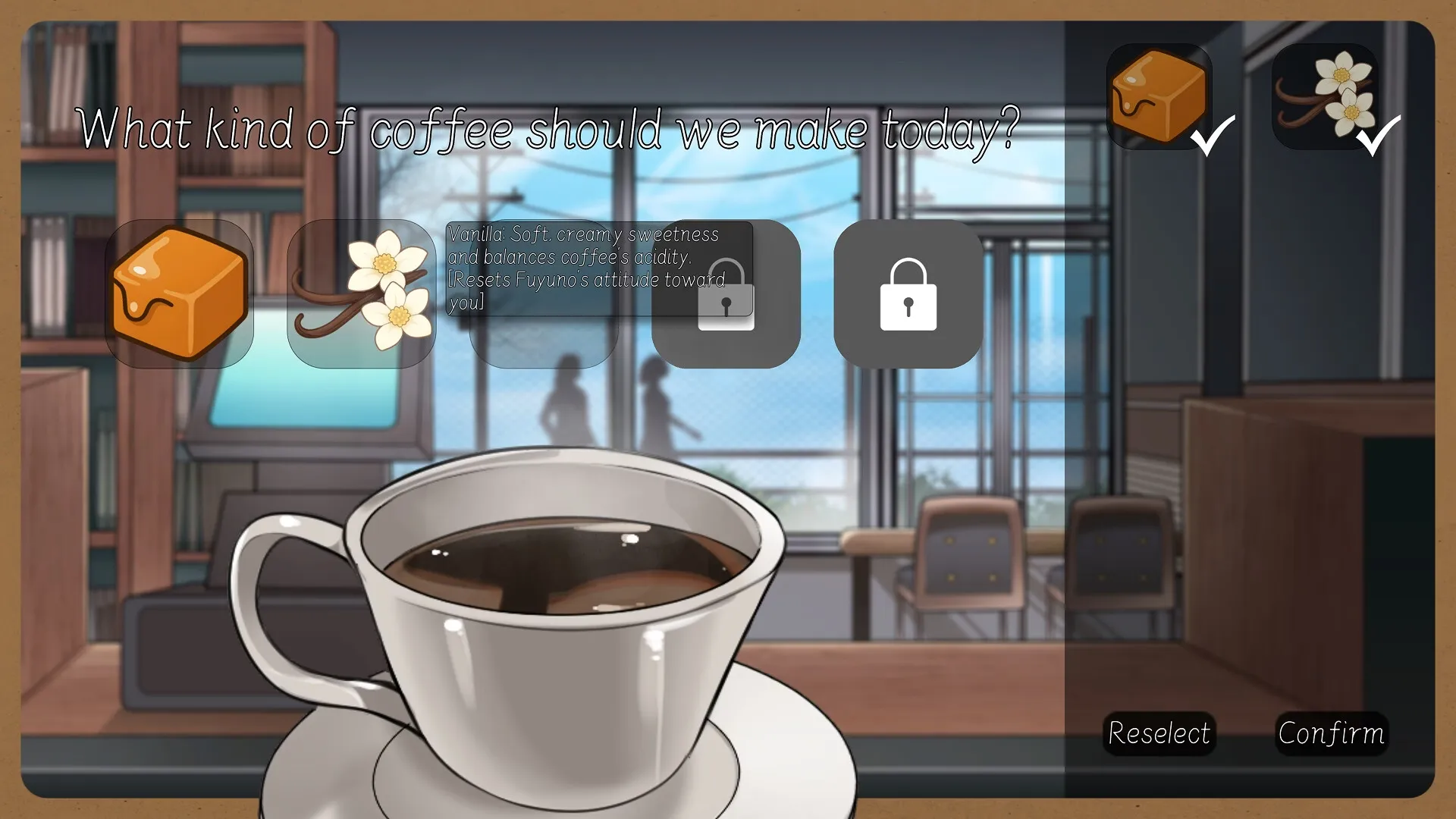 Serendipity Bookshop gameplay screenshot 5 (Unity adult game) by Cat Language/NekoGotoStudio – free download