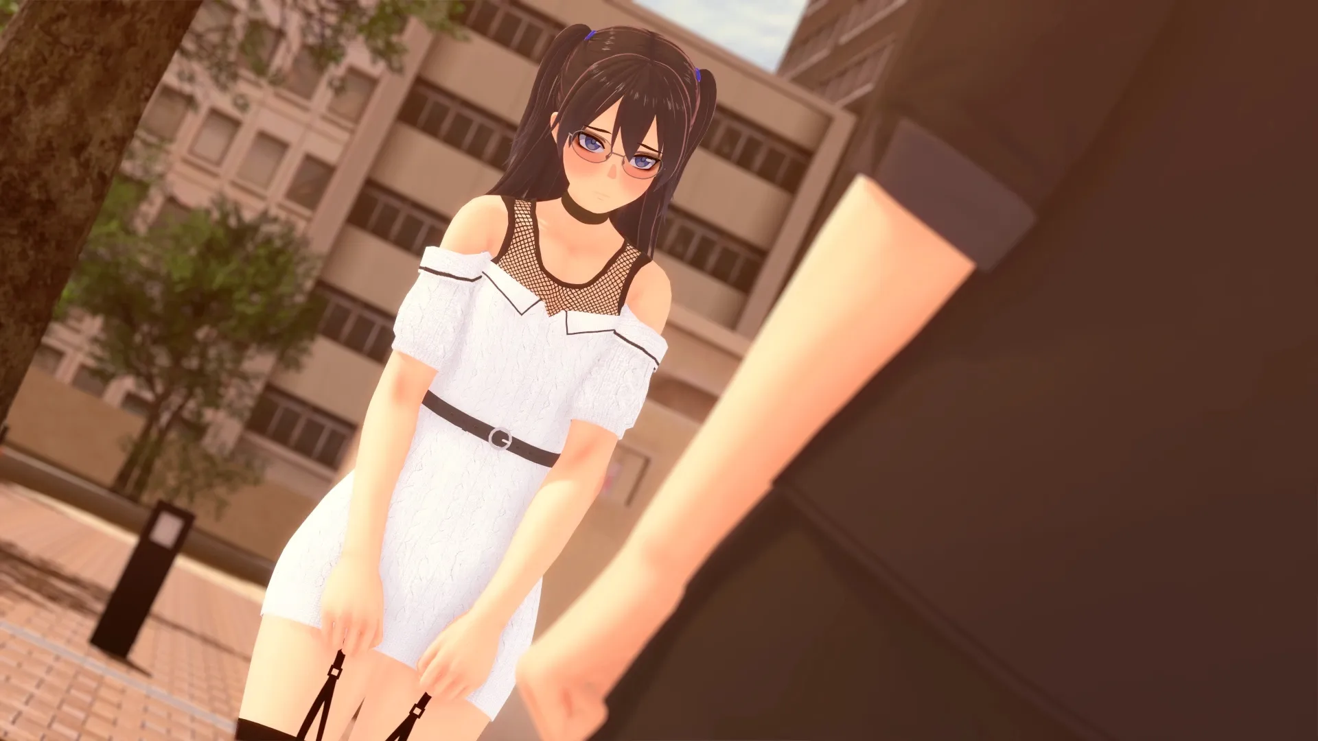 The Girl Who Confessed to Me gameplay screenshot 2 (Ren'Py adult game) by SalfetkaFIVE – free download
