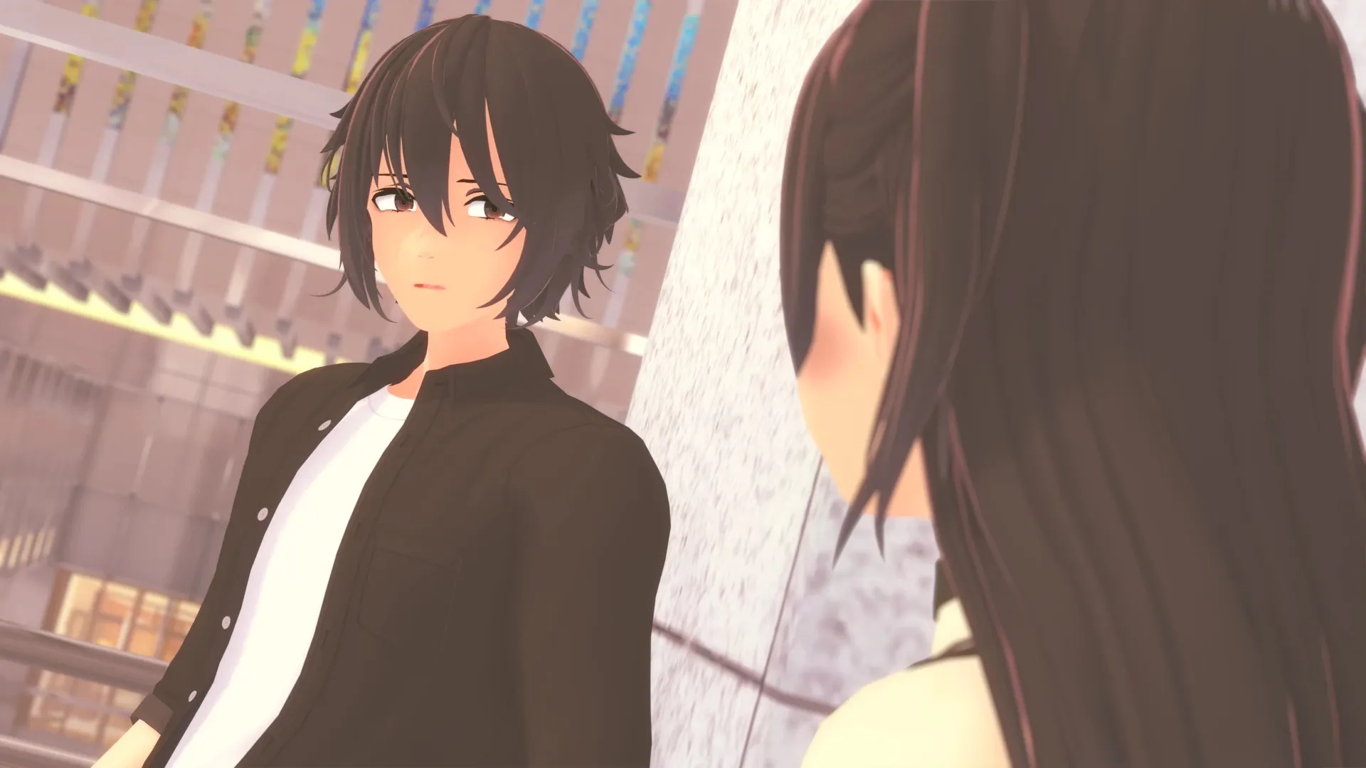 The Girl Who Confessed to Me gameplay screenshot 1 (Ren'Py adult game) by SalfetkaFIVE – free download