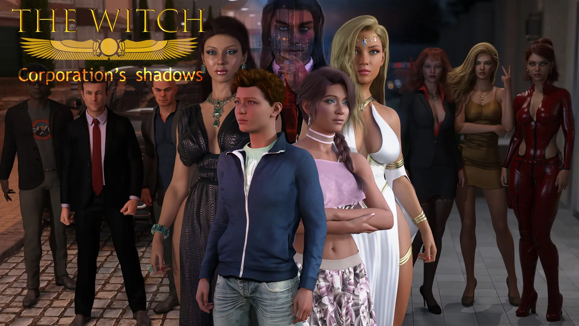 The Witch cover 0.2-Public Demo – Ren'Py adult game by allion_Ell free download