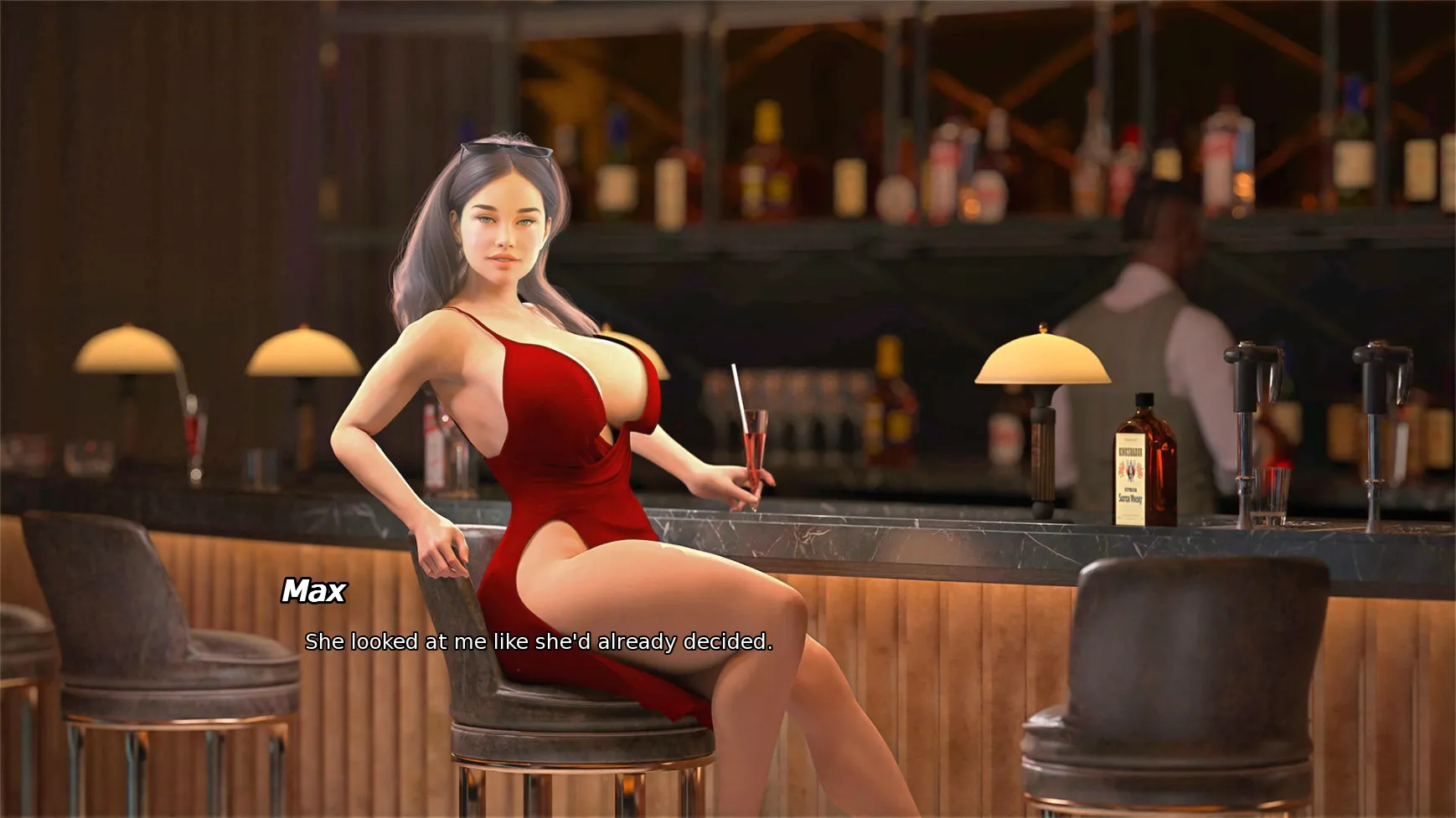 Pussy Pass Denied: First Case gameplay screenshot 3 (Ren'Py adult game) by Desire Forger – free download