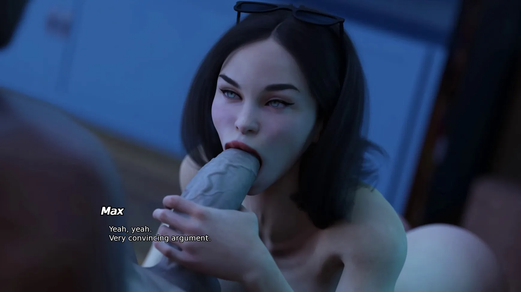 Pussy Pass Denied: First Case gameplay screenshot 4 (Ren'Py adult game) by Desire Forger – free download